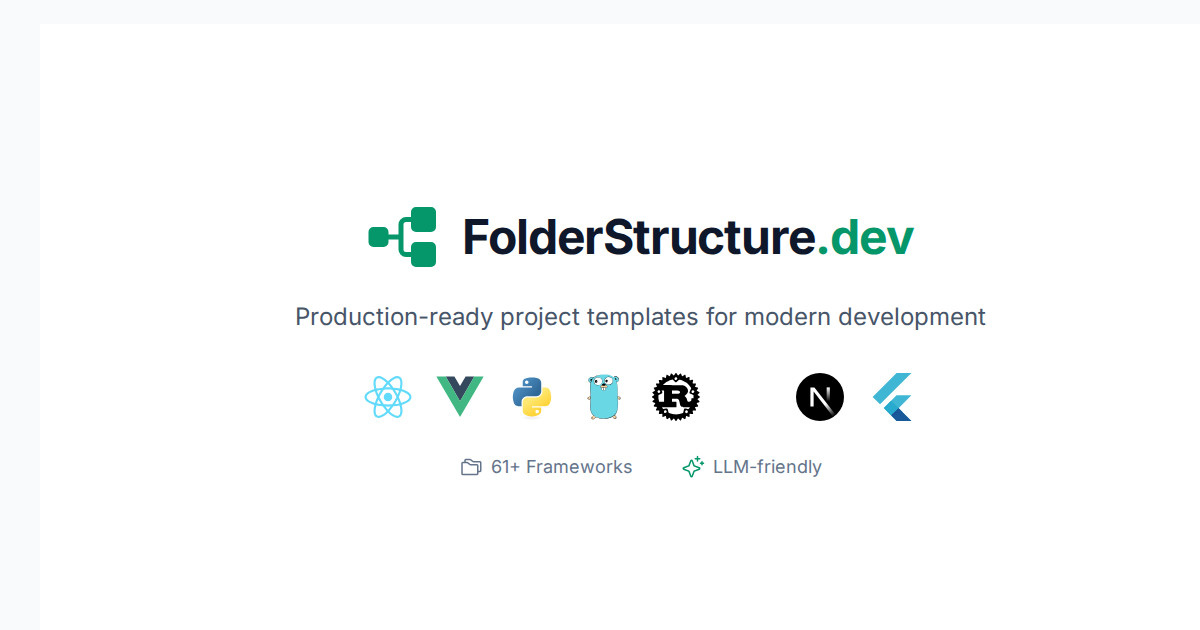 folderstructure.dev image